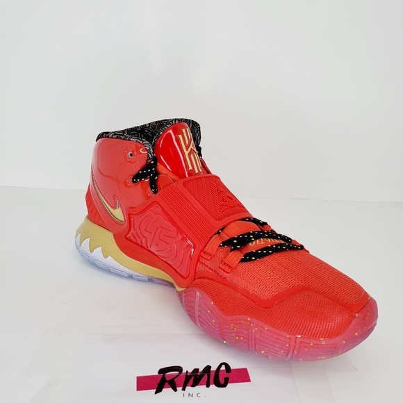 Nike Kyrie 6 All Star Trophies Red Gold CD5026-900 - Picture 6 of 7